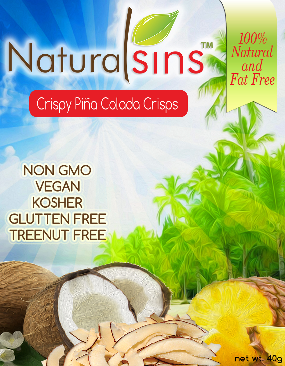 Crispy Piña Colada: Magazine advertisement