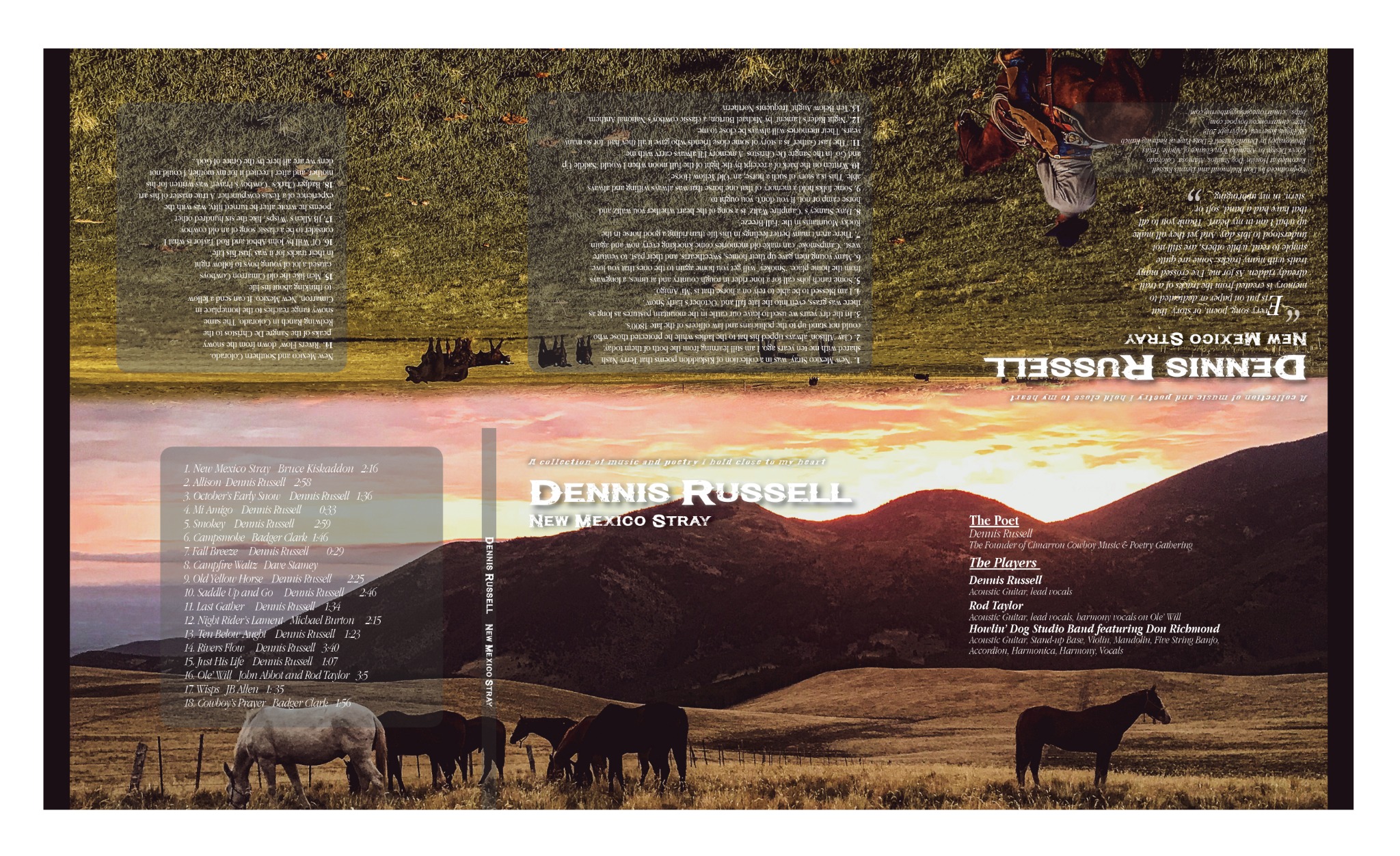 Dennis Russell — Case: CD case design