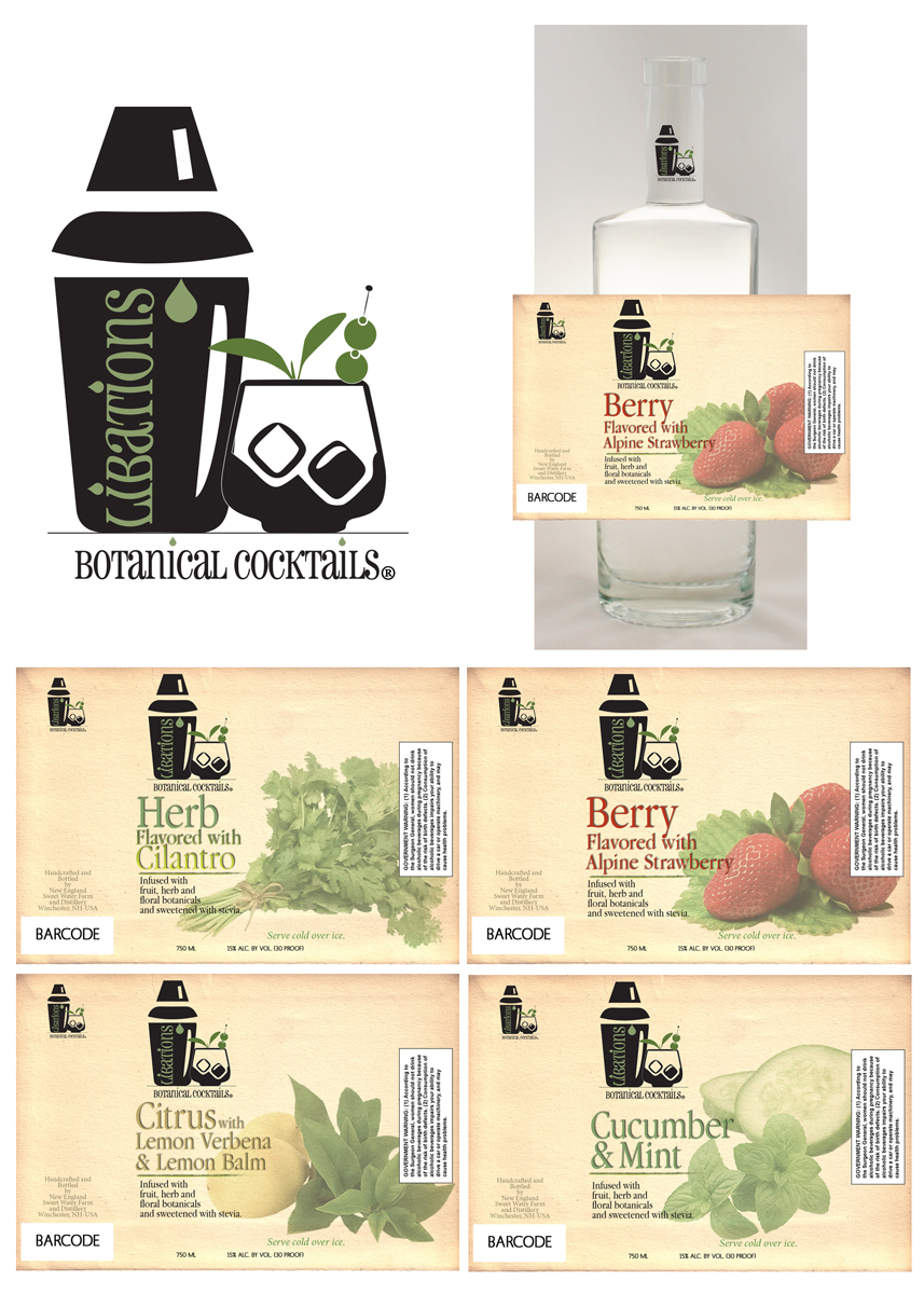 Libations: Packaging design