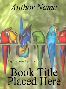 Book Cover — Colorful Birds: Book cover design
